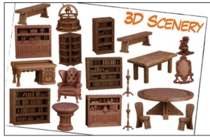 Hellboy: The Board Game – 3D Scenery