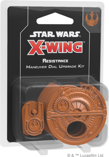 Star Wars: X-Wing - Resistance Maneuver Dial Upgrade Kit (druga edycja)