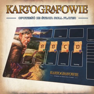 Kartografowie: neoprenowa mata do gry
