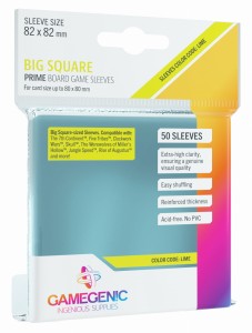 Gamegenic: Prime Big Square-Sized Sleeves (82x82 mm), 50 sztuk