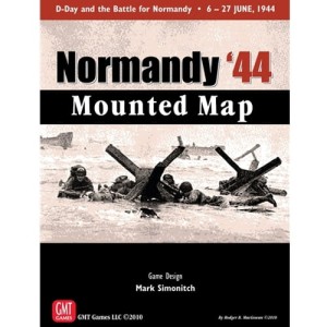 Normandy '44 - Mounted Map & 3 Inch Box