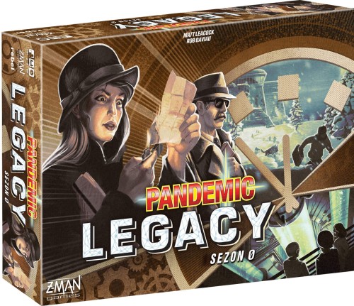 Pudełko: Pandemic Legacy: Sezon 0 — Pandemic Legacy Season 0 — PL