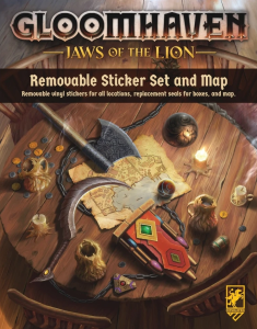 Gloomhaven: Jaws of the Lion Removable Sticker Sheet