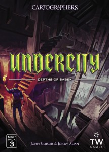 Cartographers Map Pack 3 - Undercity: Depths of Sabek Expansion