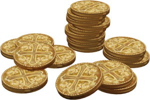 Dark Ages: Metal coins set