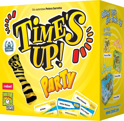 Pudełko: Time's Up! Party (edycja żółta) — edycja żółta