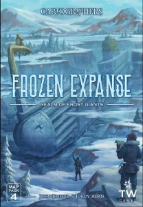 Cartographers Map Pack 4 - Frozen Expanse – Realm of Frost Giants  Expansion