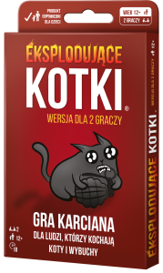Eksplodujące Kotki: Wersja dla 2 graczy