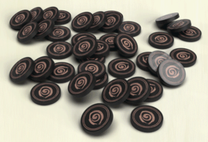 Pagan: Fate of Roanoke - Wooden Influence tokens (40pc)