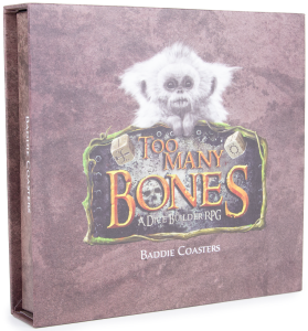 Too Many Bones Chip Coasters: Baddies