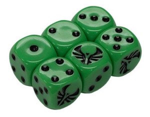 Star Trek: Away Missions - Romulan Dice Set