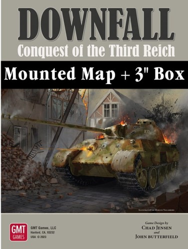 Downfall Mounted Map Set & 3 Inch Box