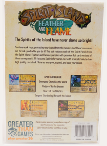 Spirit Island: Feather and Flame – Premium Foil Spirit Panels