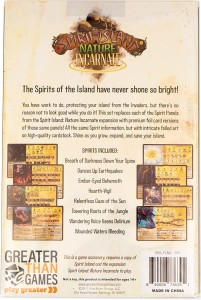 Spirit Island: Nature Incarnate – Premium Foil Spirit Panels