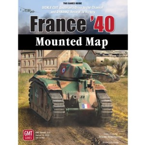 France '40 (2nd Edition) -  Mounted Map