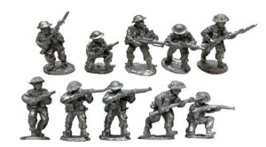 Warfighter: WWII Expansion #15: UK Metal Soldier Minis