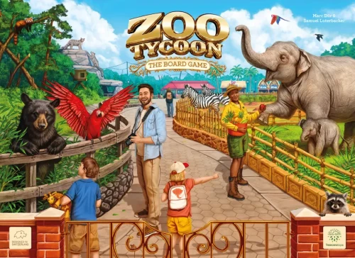 Pudełko: Zoo Tycoon: The Board Game