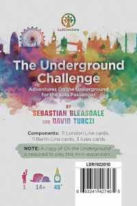On the Underground Challenge: London/Berlin