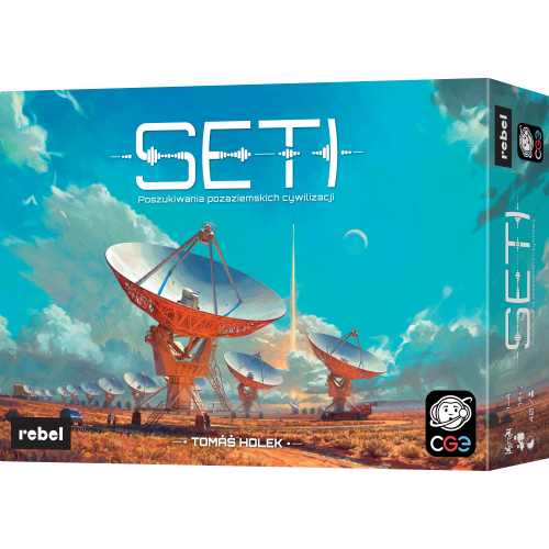 Pudełko: SETI: Poszukiwania pozaziemskich cywilizacji (plus promo) — SETI + promo