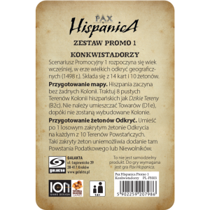 Pax Hispanica: Zestaw Promo 1 - Konkwistadorzy