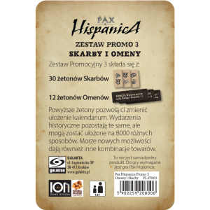 Pax Hispanica: Zestaw Promo 3 - Omeny i Skarby