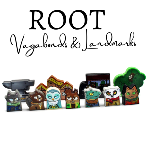 Root - Vagabond and Landmarks Sticker Set