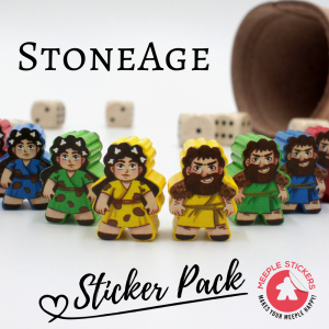 Stone Age Stickers Set