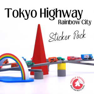 Tokyo Highway: Rainbow City  Stickers Set