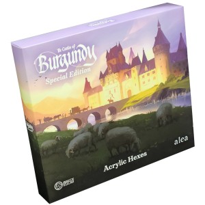 The Castles of Burgundy: Special Edition – Acrylic Hexes