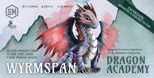 Pudełko: Wyrmspan: Dragon Academy