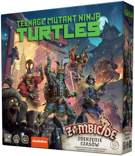 Zombicide: Biała Śmierć - Wojownicze Żółwie Ninja: Zderzenie Czasów