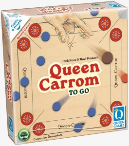Queen Carrom To Go (Compact Edition)