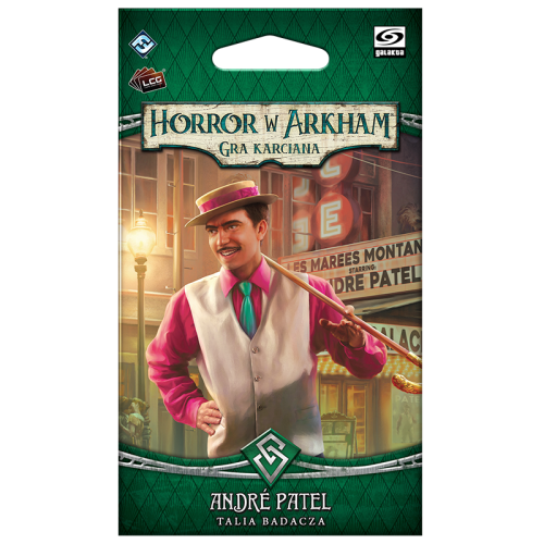 Horror w Arkham: Gra karciana - talia badacza: Andre Patel