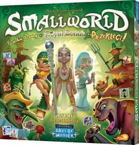 Small World: Zestaw dodatków 2 - Wielkie damy + Royal Bonus + Przeklęci! 