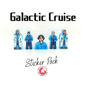 Galactic Cruise Stickers Set