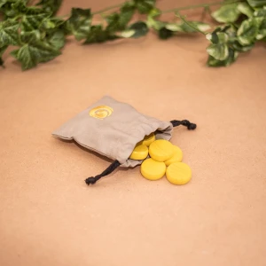 Woodestic Crokinole Tournament Disc Set – Yellow