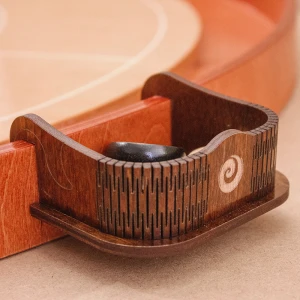 Woodestic Crokinole 20-Point Rim Tray