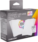 Gamegenic: Board Game Sleeves - Standard (66x91 mm) - Clear Matte - Value Pack, 200 sztuk