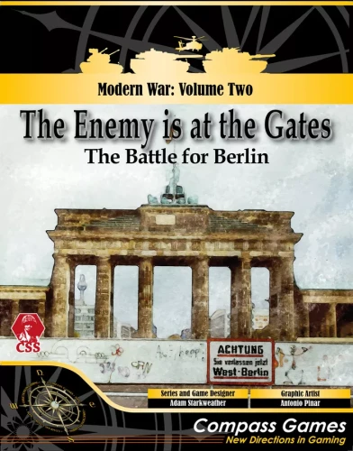 Pudełko: The Enemy is at the Gates: The Battle for Berlin – Modern War: Volume Two
