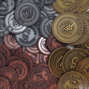 Viticulture Metal Lira Coins - metalowe monety