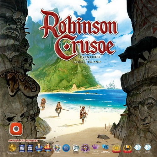 Pudełko: Robinson Crusoe: Adventures on the Cursed Island (edycja angielska)